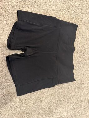 Athleta Black High-Waist Bike Shorts
